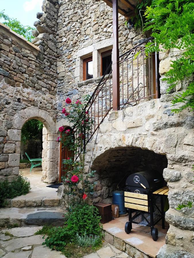 Les Chataigniers Gites Du Mas Haut Saint-Jean-du-Gard Esterno foto